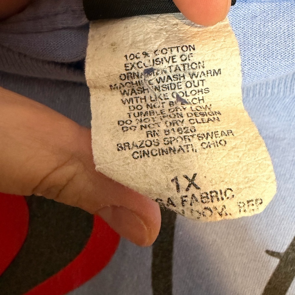 Vintage Mickey Unlimited “What Was I Thinking?” Tee – Size 1X - Picture 3 of 6